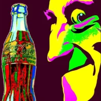 “Frankenstein Junior Cola Purple Version" opera di John Efrem - open edition