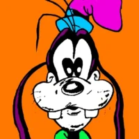 “Goofy Orange Pop Version" opera di John Efrem - open edition