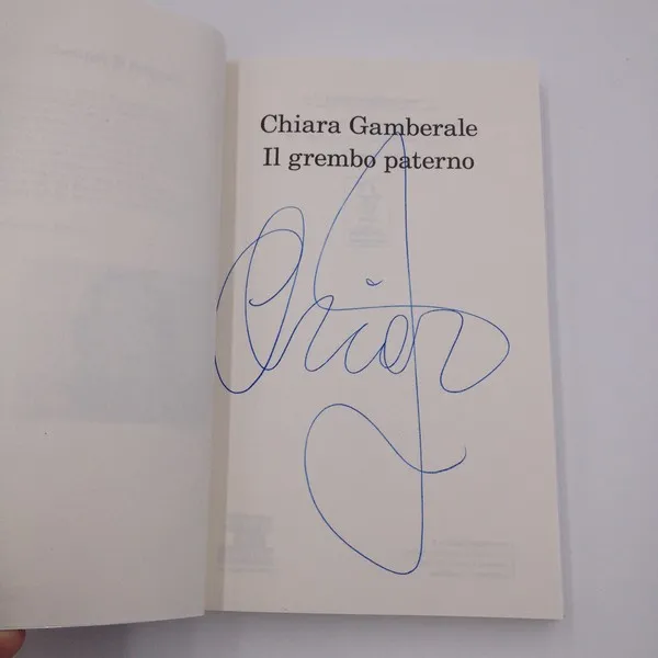Il grembo paterno - Libro autografato da Chiara Gamberale