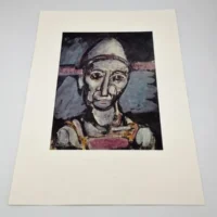 Il vecchio clown di Georges Rouault - Stampa Offset Limited Edition
