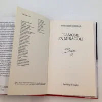 L' amore fa miracoli autografato da Sveva Casati Modignani