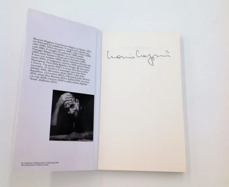 L’ eterna gioventù autografato da Maurizio Maggiani
