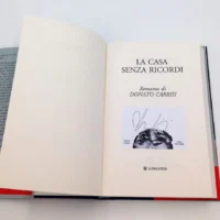 La casa senza ricordi autografato da Donato Carrisi