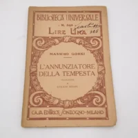 L'annunziatore delle tempesta - Massimo Gorki, primi '900
