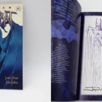 Manbat Batman Jamie Delano e John Bolton Titan Book autografato da John Bolton