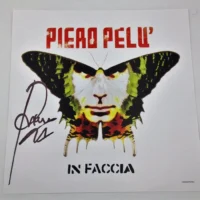 Piero Pelu' - In Faccia Edizione Limitata 698, Numerata ed Autografata (vinile trasparente 180gr)