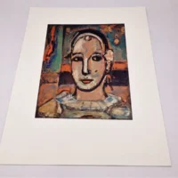 Pierrot di Georges Rouault - Stampa Offset Limited Edition