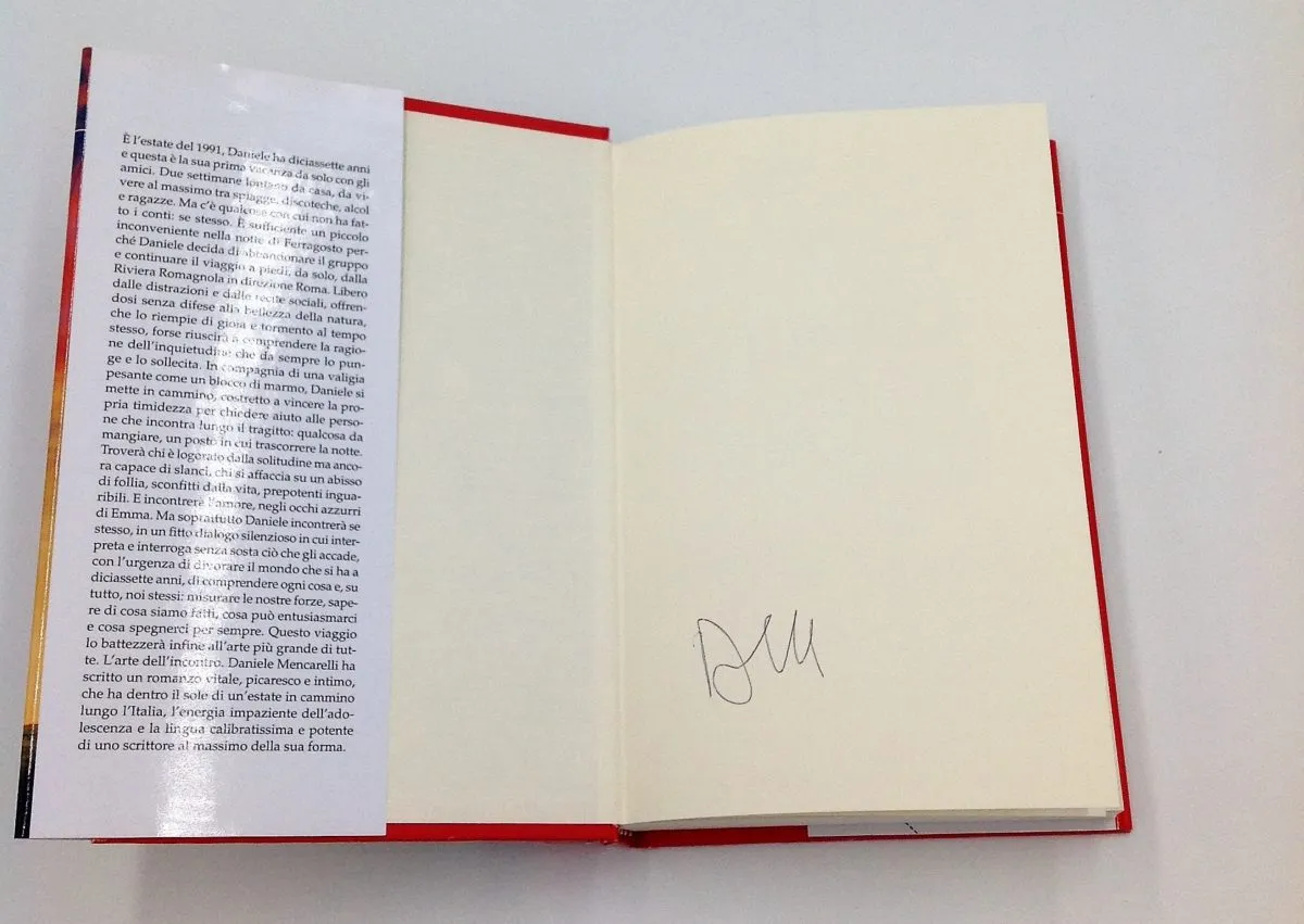 Sempre tornare autografato da Daniele Mencarelli