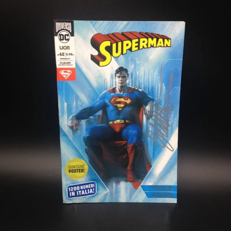 Superman 177 Lion 62 limited edition autografato da Gabriele Dell’Otto