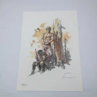 Hermann Huppen stampa edizione limitata a 100pz al Mondo