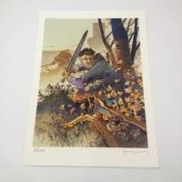 Hermann Huppen stampa edizione limitata a 100pz al Mondo