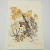 Hermann Huppen stampa edizione limitata a 100pz al Mondo