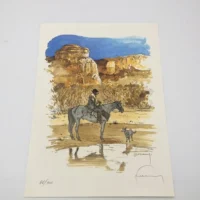 Hermann Huppen stampa edizione limitata a 100pz al Mondo