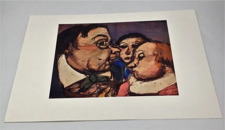 Un maestro e due fanciulli di Georges Rouault – Stampa Offset Limited Edition
