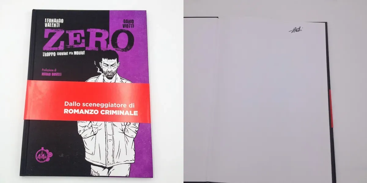 Zero, troppo giovane per morire autografato da Dario Viotti
