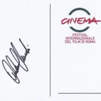 Alessio Chiodini hand signed card 21x15cm card autografata