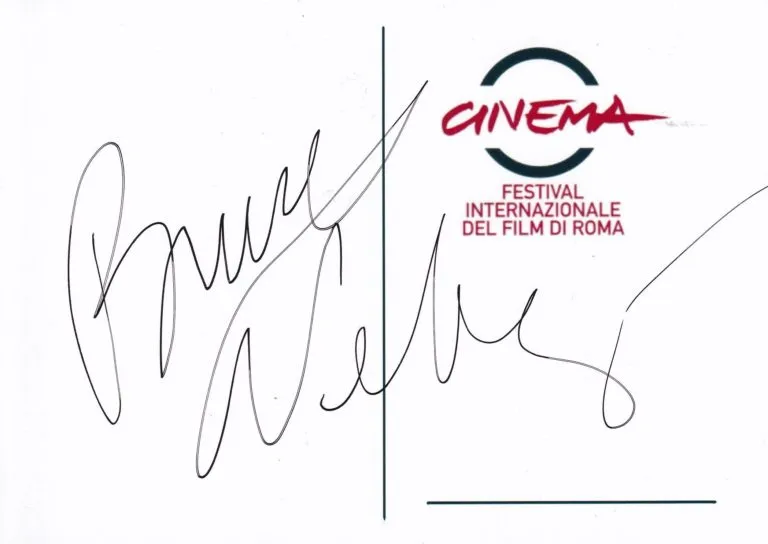 Cesare Bocci hand signed card 12,5×17,5cm card autografata