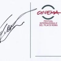 Giovanni Ciacci hand signed card 21x15cm card autografata