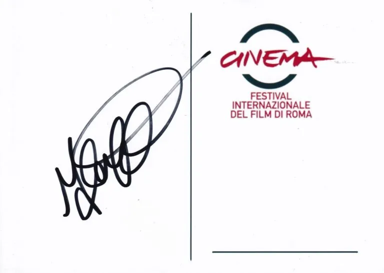 Lallo Circosta hand signed card 12,5×17,5cm card autografata