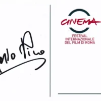 Valerio Pino hand signed card 12,5x17,5cm card autografata