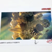 Beyond the deep space tavola autografata da Alberto Aurelio Pizzetti limited edition, 2021