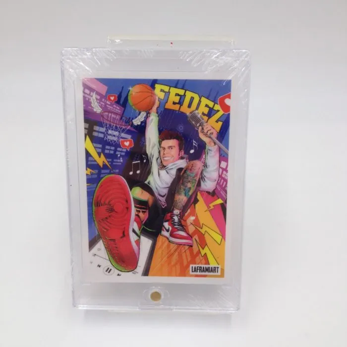 CD Disumano + 3 figurine Panini autografate da Fedez