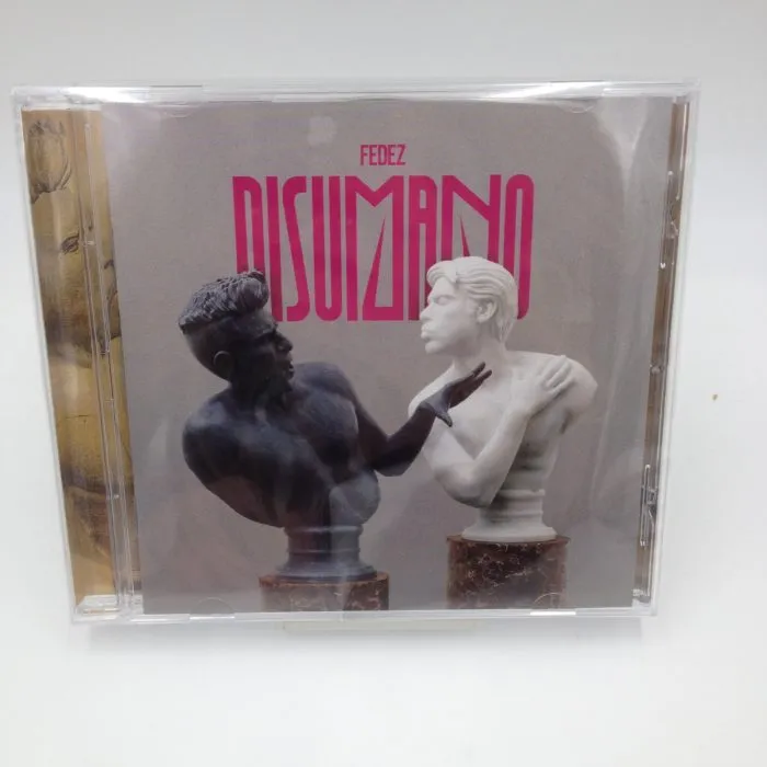 CD Disumano + 3 figurine Panini autografate da Fedez