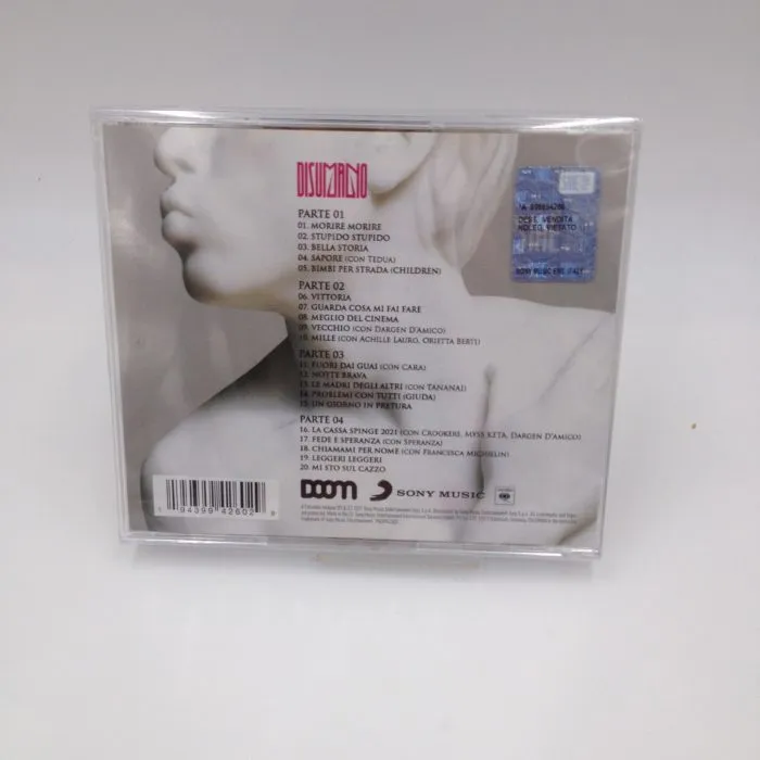 CD Disumano + 3 figurine Panini autografate da Fedez