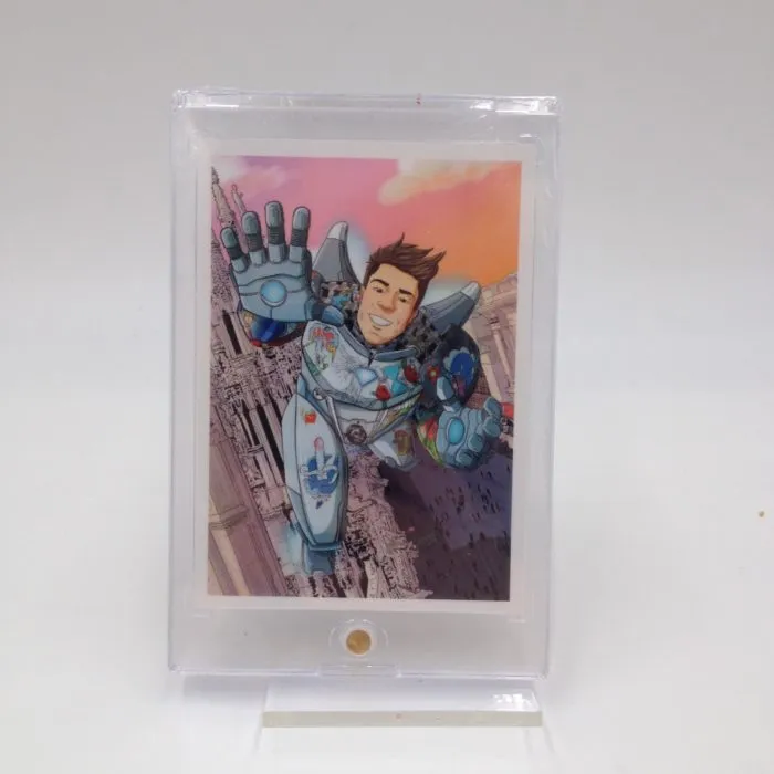 CD Disumano + 3 figurine Panini autografate da Fedez
