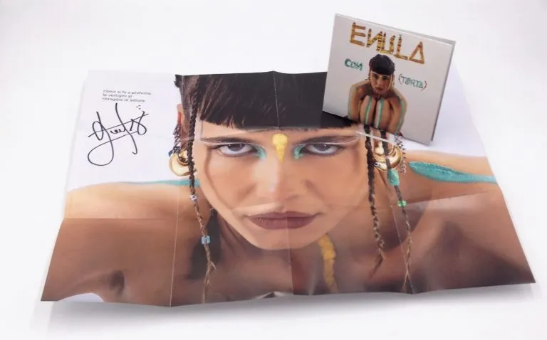 Cd CON(TORTA) + poster autografato da Enula