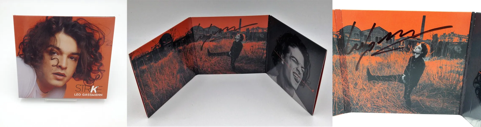 Cd Strike autografato da Leo Gassmann