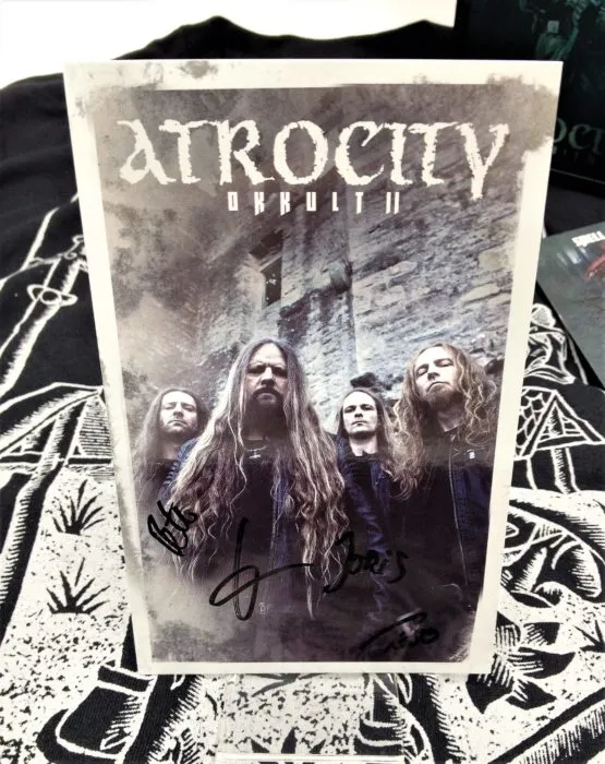 Box Limited Edition Okkult 2 autografato da Atrocity