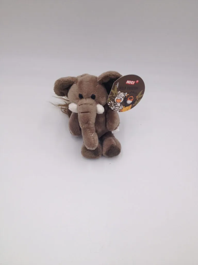 Nici Elefante 15cm Peluche con ventosa e portachiave
