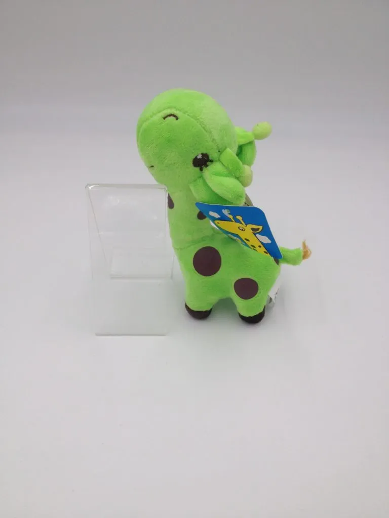 Giraffina Verde 16cm con ventosa