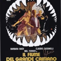 Sergio Martino "Il fiume del grande caimano" hand signed photo 20x25cm foto autografata