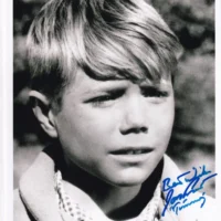 Jon Provost "Timmy in Lassie" hand signed photo 20x25cm foto autografata