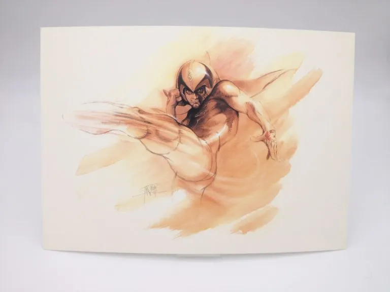 Stampa Tatsunoko hero di Tatsuo Yoshida Collector Box 2001 – 36x26cm