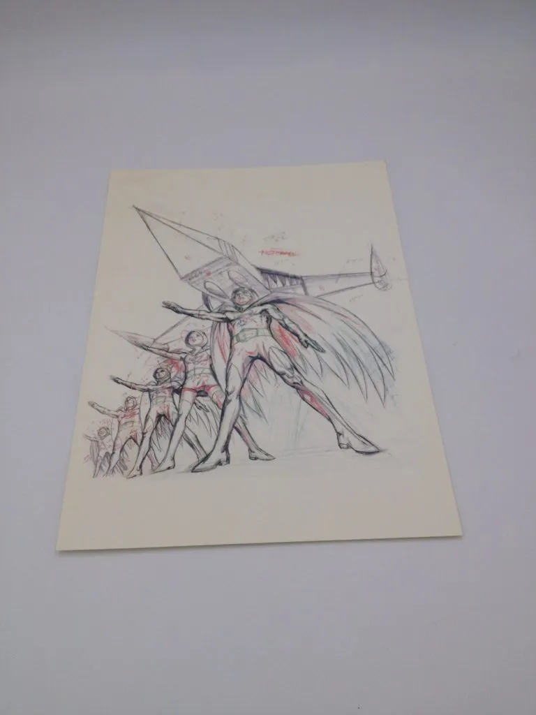 Stampa Tatsunoko hero di Tatsuo Yoshida Collector Box 2001 – 36x26cm