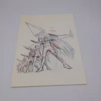 Stampa Tatsunoko hero di Tatsuo Yoshida Collector Box 2001 - 36x26cm