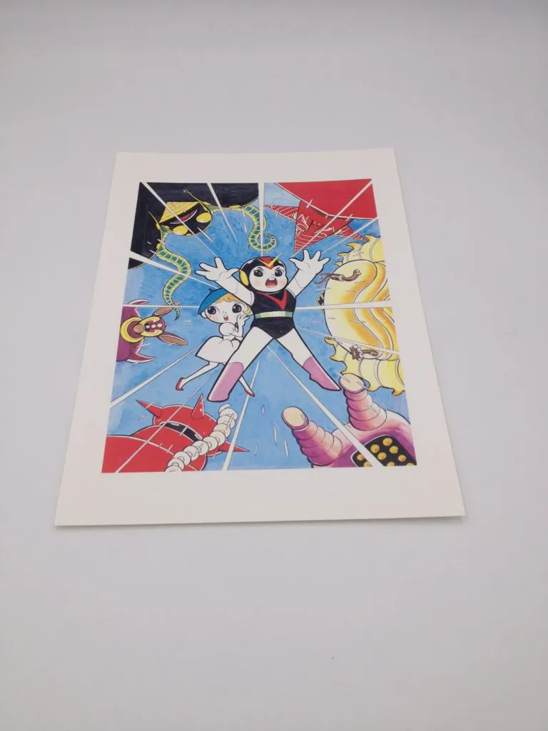 Stampa Tatsunoko hero di Tatsuo Yoshida Collector Box 2001 – 36x26cm