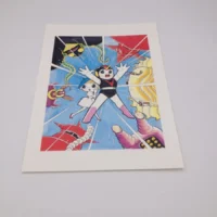 Stampa Tatsunoko hero di Tatsuo Yoshida Collector Box 2001 - 36x26cm