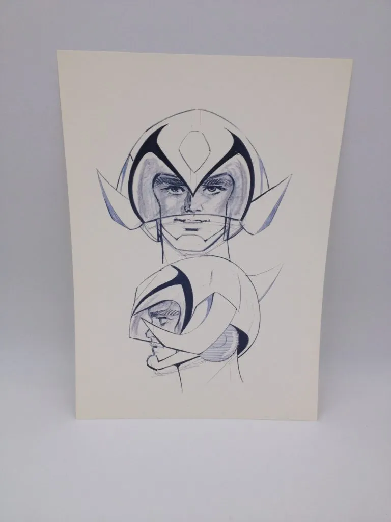 Stampa Tatsunoko hero di Tatsuo Yoshida Collector Box 2001 – 36x26cm