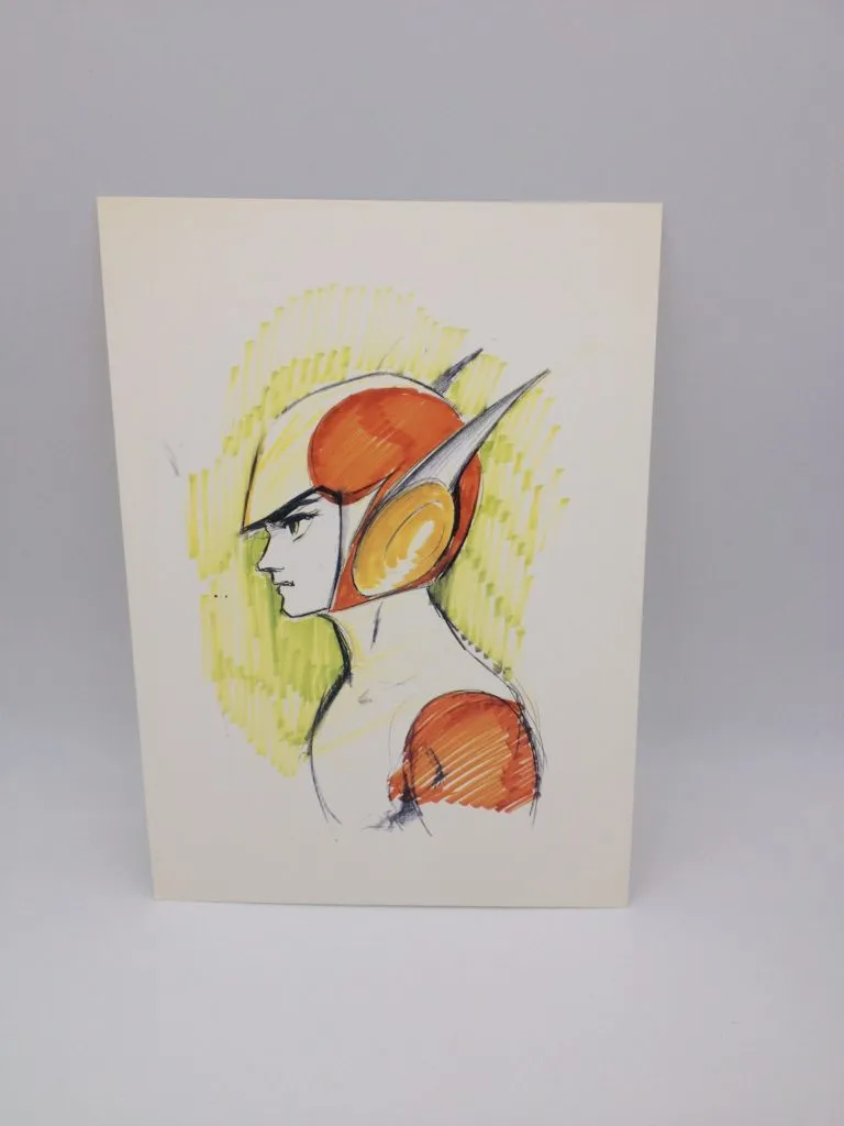 Stampa Tatsunoko hero di Tatsuo Yoshida Collector Box 2001 – 36x26cm