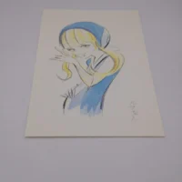 Stampa Tatsunoko hero di Tatsuo Yoshida Collector Box 2001 - 36x26cm