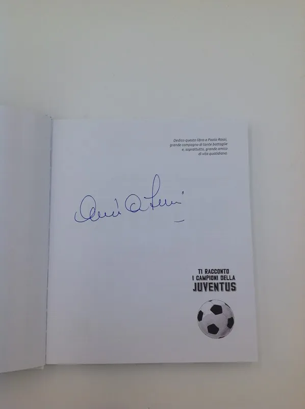 Ti racconto i campioni della Juventus autografato da Antonio Cabrini