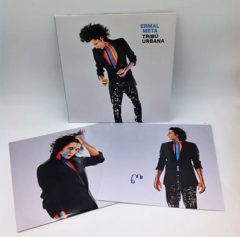 Vinile Tribù Umana autografato da Ermal Meta