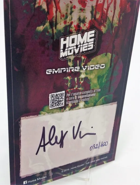 Stomach dvd + card hand signed (card autografata)