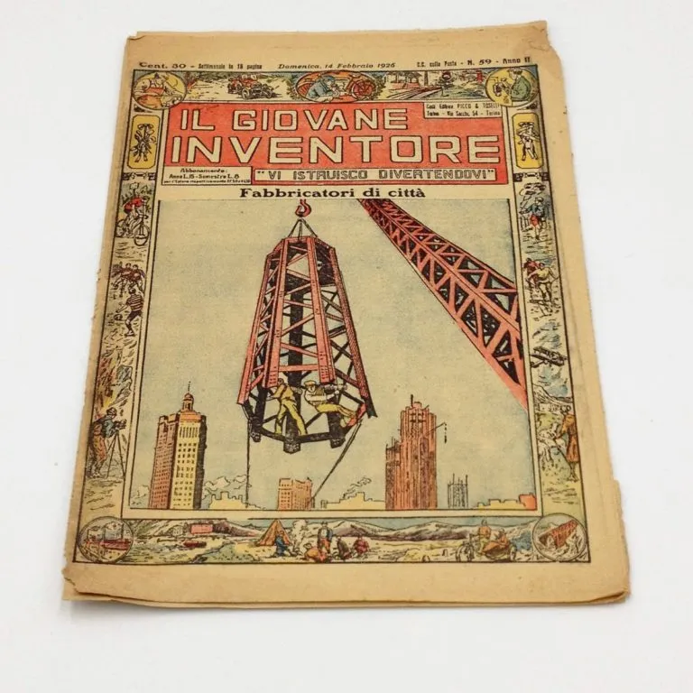 Rivista Il giovane inventore 14 febbraio 1926