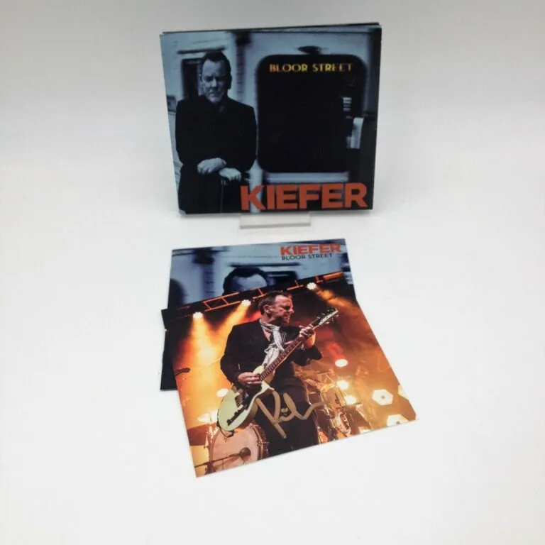Bloor Street – Kiefer Sutherland cd hand signed autografato