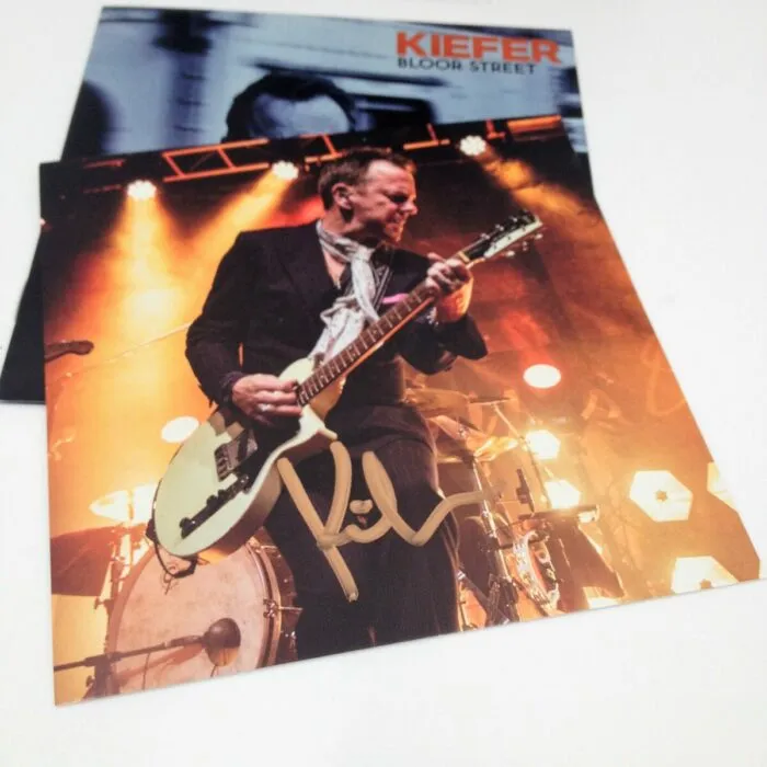 Bloor Street - Kiefer Sutherland  cd hand signed autografato